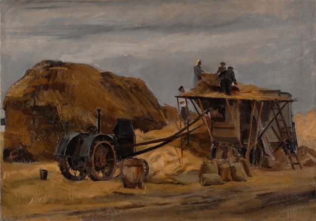 Harvest - 1936 oil on canvas 91x65